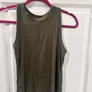 A New Day Green Sleeveless Tank Top